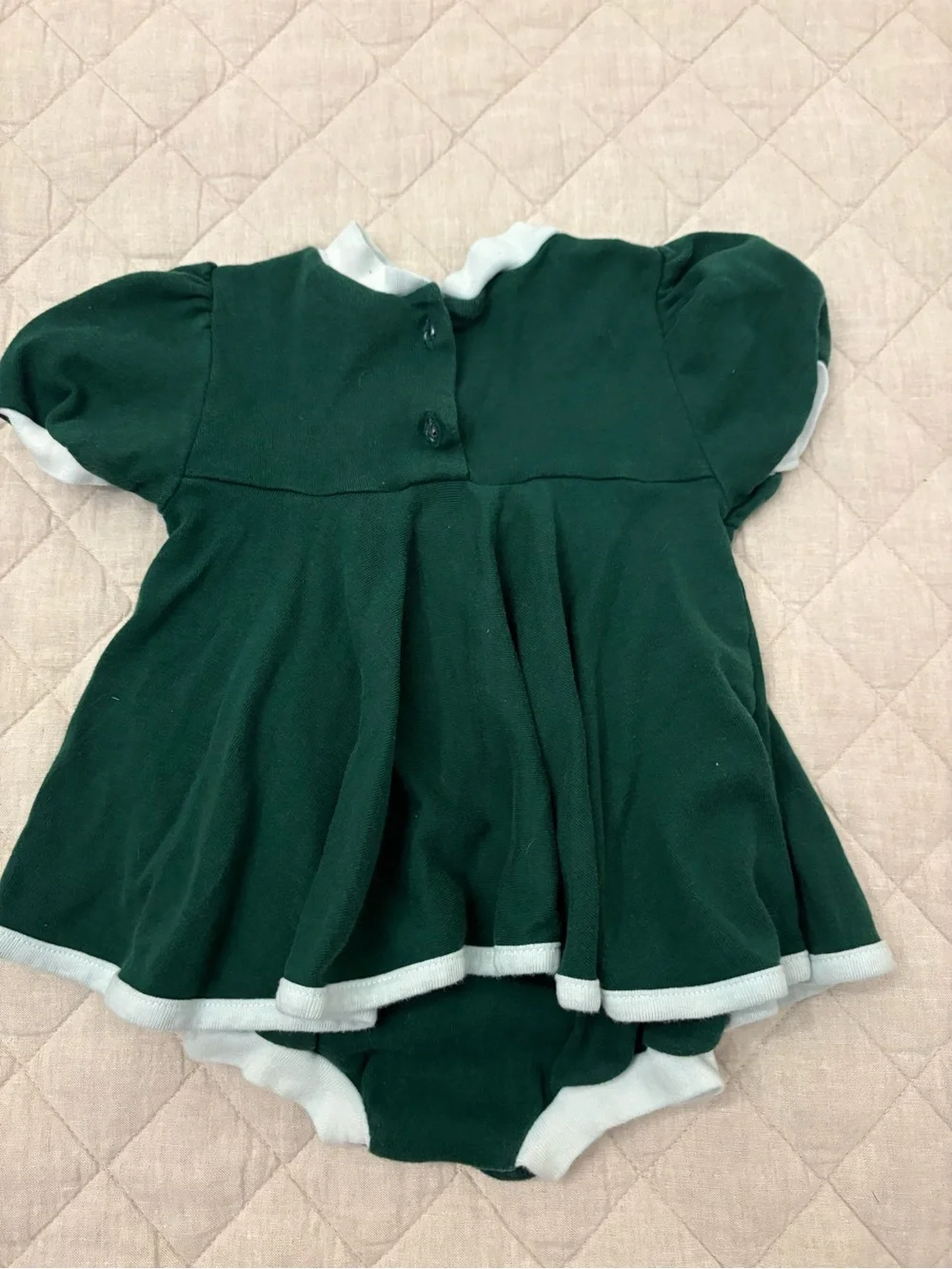 Vintage Michigan State Spartans Romper